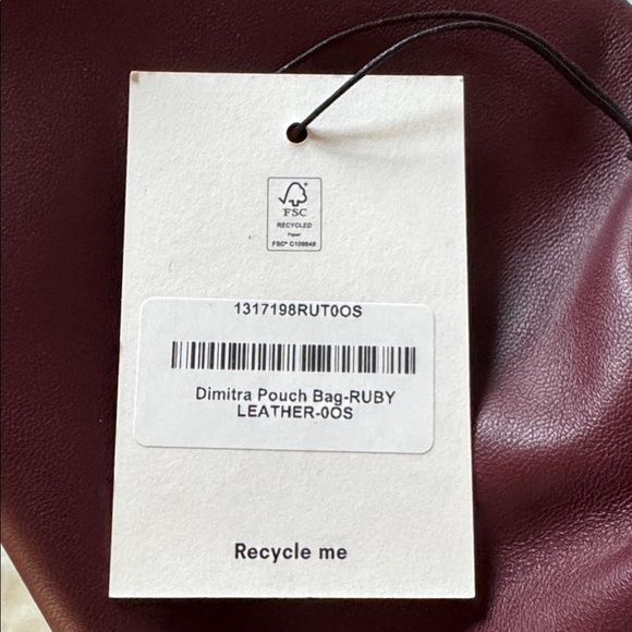 Reformation Dimitra Pouch Bag - Picture 2 of 3